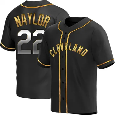 Nike Men's Cleveland Guardians Josh Naylor #22 Red Alternate Cool Base  Jersey